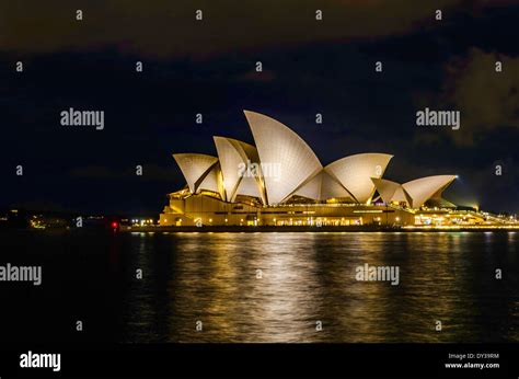 The Sydney Opera House at night, Australia Stock Photo - Alamy