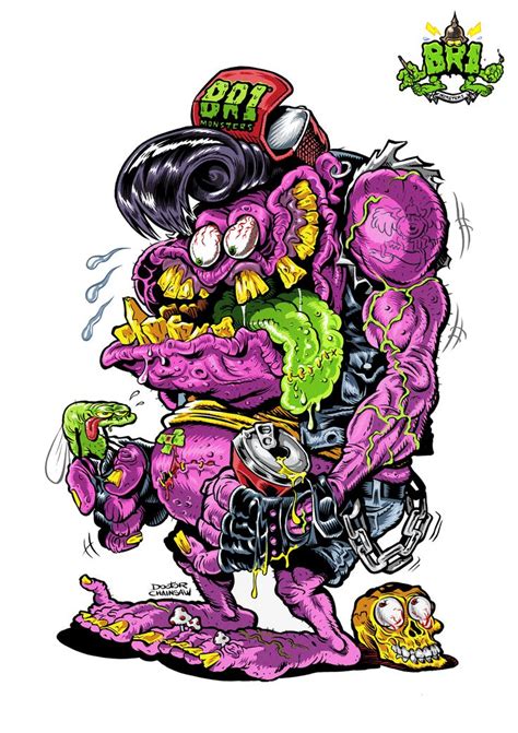 Weirdo monster design for BR1 MONSTERS. | Monster design, Weird art ...