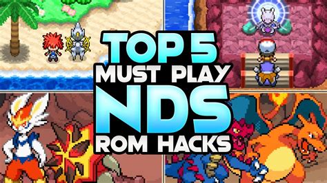 Top 5 Pokemon NDS Rom Hacks You Must Play! (2022) - YouTube