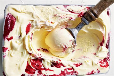 Raspberry Ripple Ice Cream Recipe – Raspberry