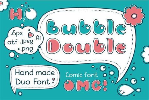 Sale Bubble Double Duo font | Font bubble, Comic font, Lettering alphabet