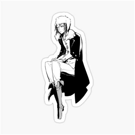 "fyodor dostoevsky manga" Sticker for Sale by dazaiosamus | Redbubble