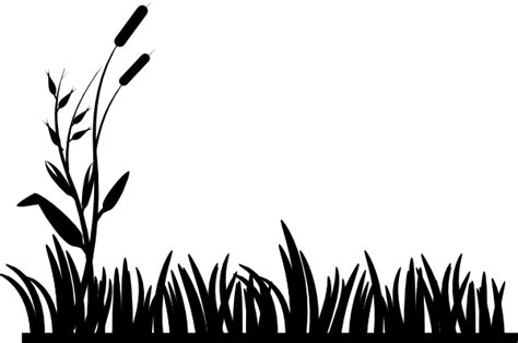 Grass Silhouette Clip Art at Clker.com - vector clip art online ...