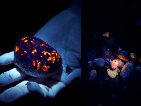 TikTokers Show You How to Find Glow-in-the-Dark Rocks by Lake Superior