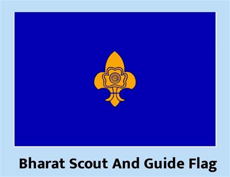 The Bharat Scouts and Guides Flag - Brainly.in