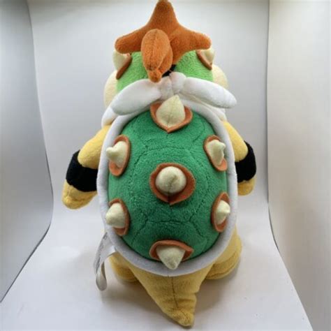 Bowser Jr Plush Super Mario Stuffed Animal 9" with Bib | #4595450975