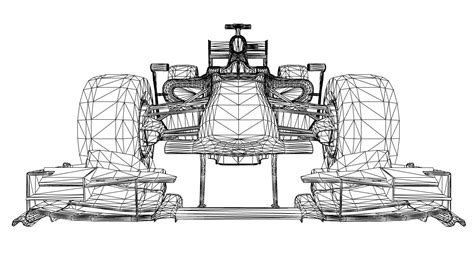 F1 Car Sketch at PaintingValley.com | Explore collection of F1 Car Sketch