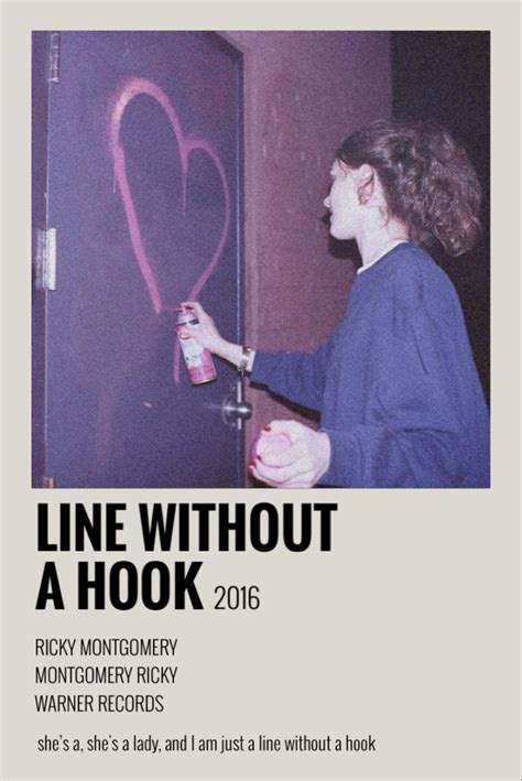 line without a hook | Vintage music posters, Music poster ideas, Music ...