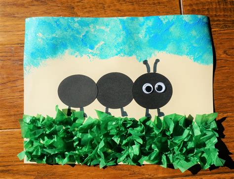 A is For... | Preschool art projects, Insect crafts, Ant crafts