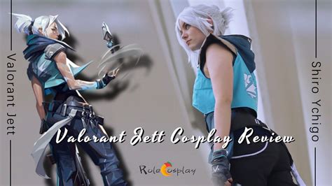 Valorant Jett Cosplay Review by Shiroychigo - YouTube