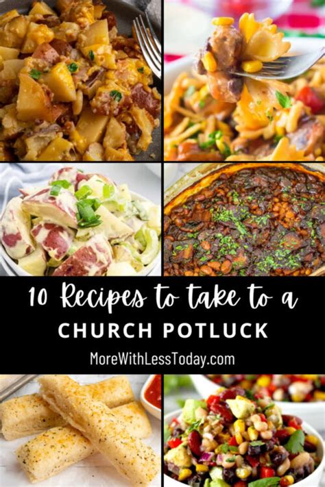 10 Recipes to Take to a Church Potluck