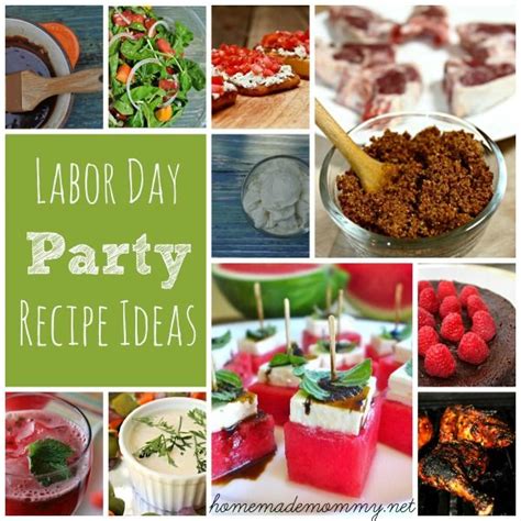 End of Summer Labor Day Party Recipe Ideas | Recipes, Food, Real food ...