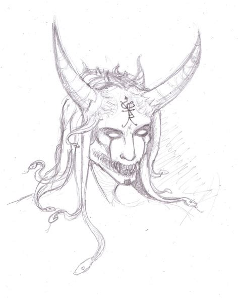 True face of Devil - sketch by Nemethon on DeviantArt