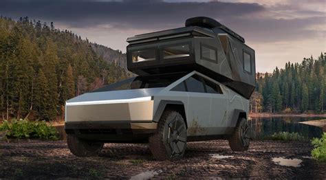 Loki Basecamp Slide-In Camper for the Cybertruck is a Sweet Deal