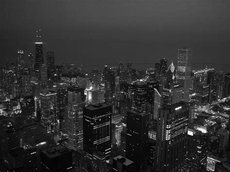 Black and White Cityscape Wallpaper - WallpaperSafari