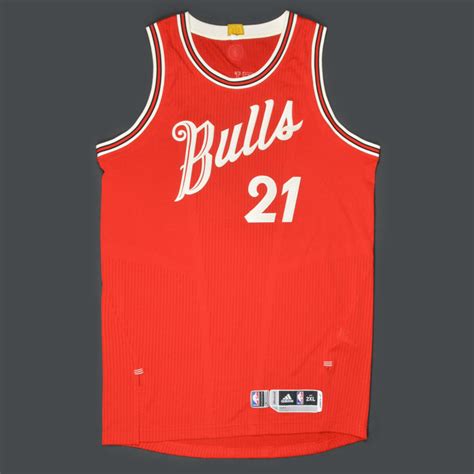 Jimmy Butler - Chicago Bulls - Game-Worn Jersey - NBA Christmas Day '15 ...