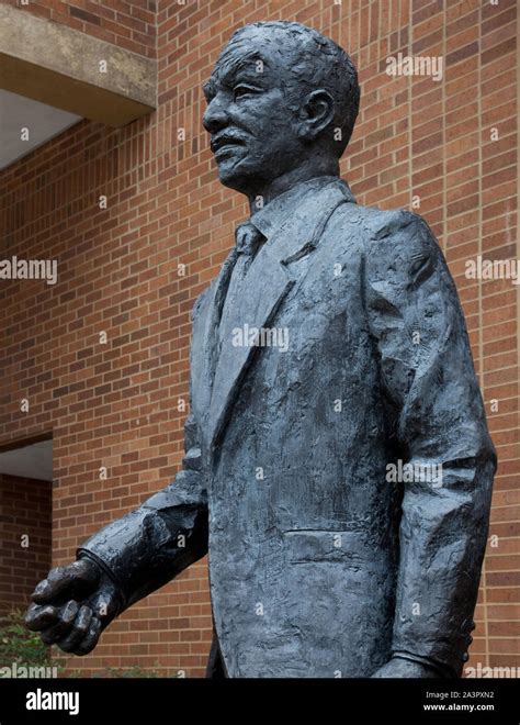 Statue of Fred Shuttlesworth, former civil rights activist, Birmingham ...