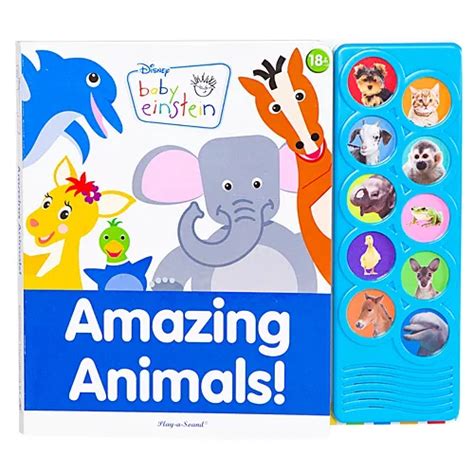 Disney Baby Einstein Amazing Animals Play-A-Sound Book