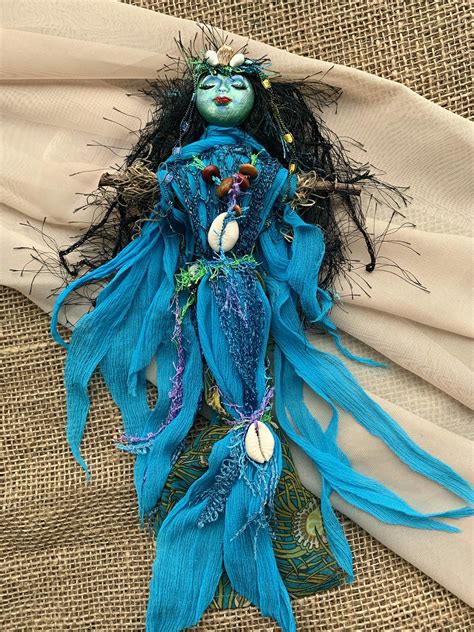 La Sirene Voodoo Doll OOAK Art Doll Voodoo Loa of Wealth | Etsy | Art ...