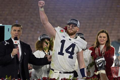 Former Penn State Quarterback Sean Clifford Receives Big Ten Medal of ...