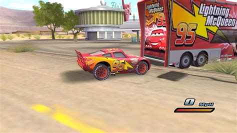 cars 3 Racing must win GIANT Lightning McQueen Pixar's Cars!GamePlay 1 ...