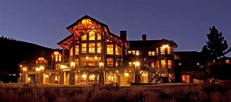 Luxury listing: Mammoth Lake log cabin estate