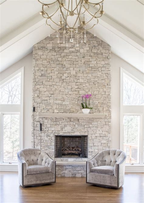 White Stone Fireplace Surround – Fireplace Guide by Linda