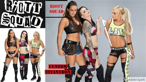 Riott Squad custom Entrance video - YouTube