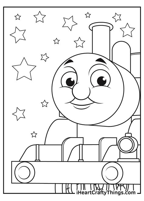 Thomas The Train And Friends Coloring Pages