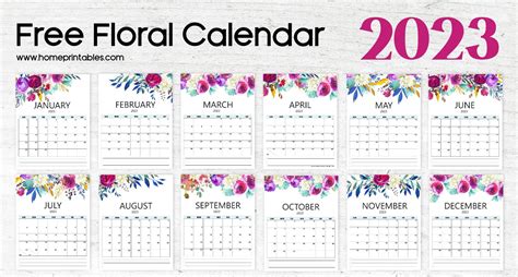 Free Printable 2023 Calendar - Printable Templates Free