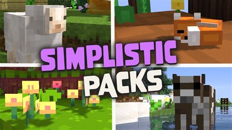 Top 10 Minimalistic & Simplistic Texture Pack for Minecraft | Download ...