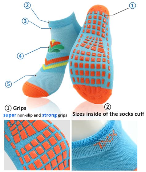 MiFo-Chinese supplier bulk theme trampoline jump grip socks for ...