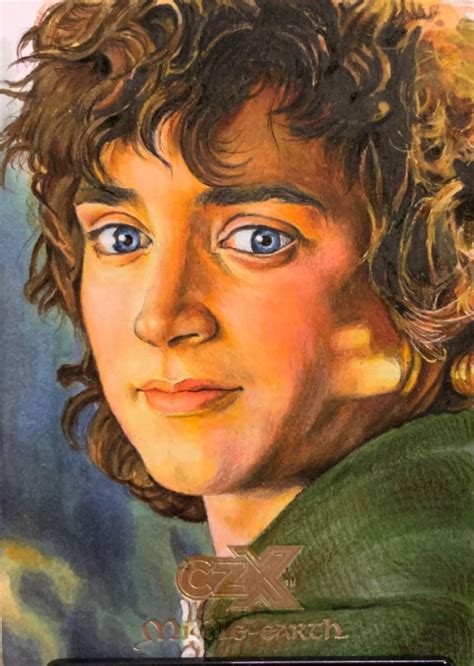 Frodo Baggins at the Grey Havens , in David Jaromnak's Middle Earth Art ...