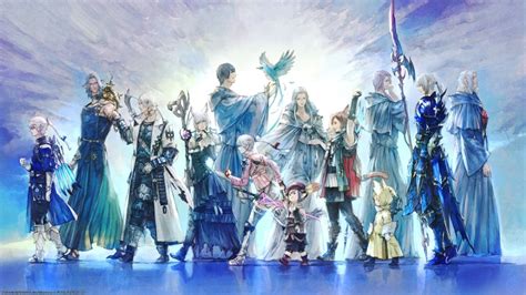 All of the FFXIV 9th Anniversary Images - Press SPACE to Jump