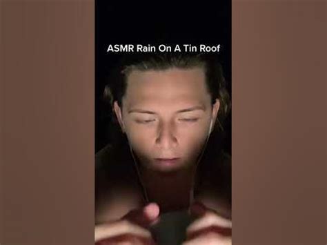 ASMR Rain On A Tin Roof - YouTube