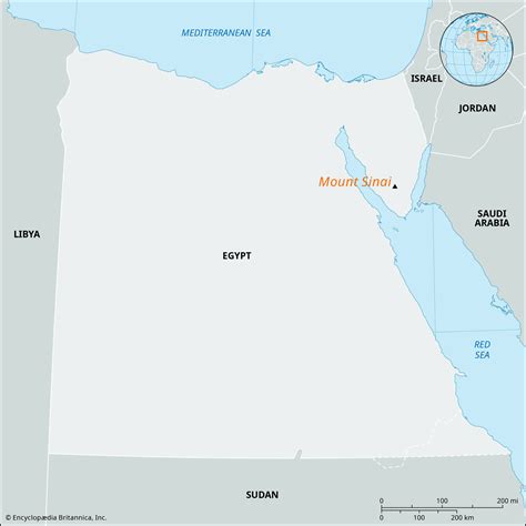 Mount Sinai | Map, Location, Height, & Facts | Britannica