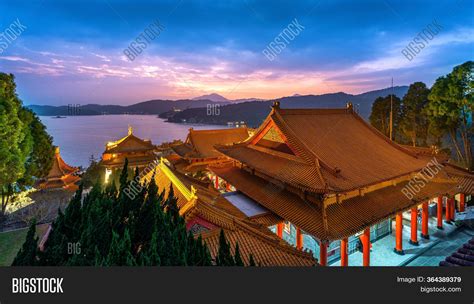 Wenwu Temple Sun Moon Image & Photo (Free Trial) | Bigstock