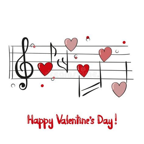 Valentines Day Music Concert Artistic Poster Design Stock Vector ...