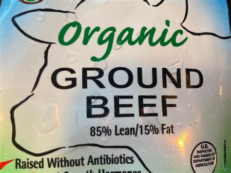 Organic Ground Beef Nutrition Facts - Eat This Much