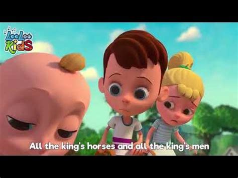 Humpty Dumpty - LooLoo KIDS Nursery Rhymes and Children`s Songs - YouTube