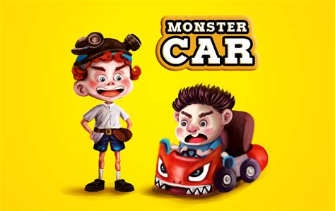 ArtStation - MONSTER CARS