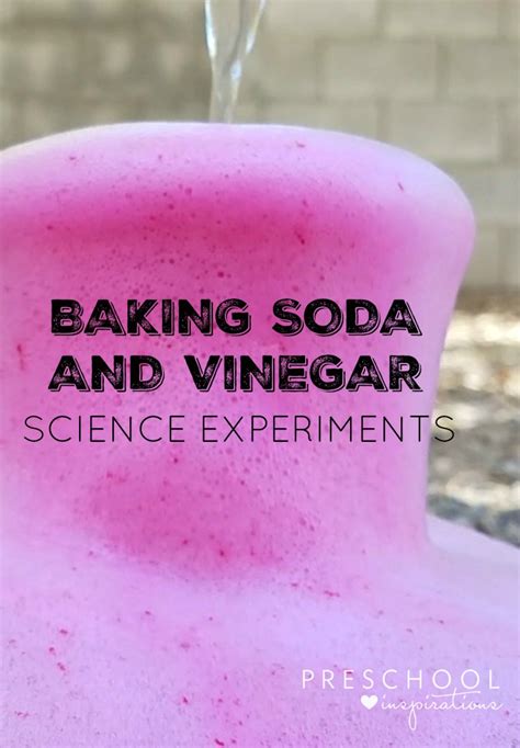 Simple Baking Soda and Vinegar Science Experiments for Kids!