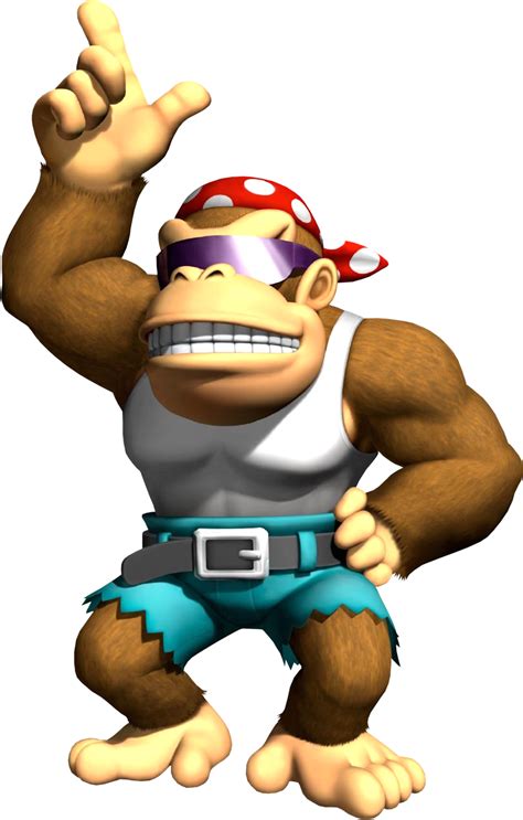 Image - Funky Kong Artwork - Mario Kart Wii.png - Donkey Kong Wiki, the ...