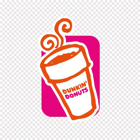 Dunkin 'Donuts Coffee Logo Кафе, Кофе, png | PNGEgg