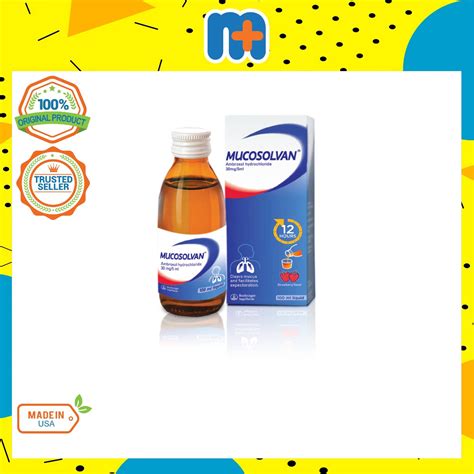 [MPLUS] MUCOSOLVAN Syrup 30mg/5ml 100ml