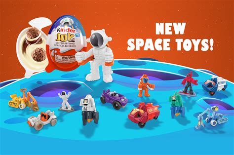 Kinder Joy candy now comes with rockets, rovers and other space toys ...