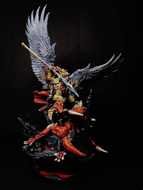 Sanguinius on Special Edition display base : r/BloodAngels