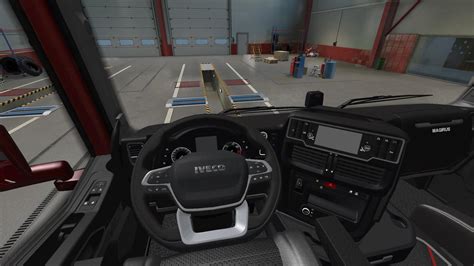 IVECO S-WAY REALISTIC INTERIOR V2.5 1.37 & 1.38 - ETS 2 mods, Ets2 map ...