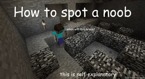 Don't u DARE be a noob! Minecraft Blog