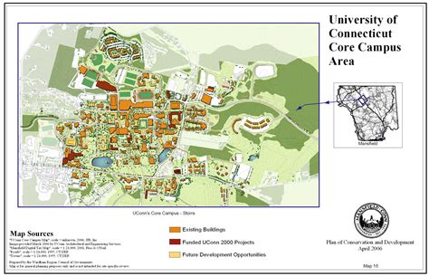 University of Connecticut Campus Map - Mansfield Connecticut • mappery